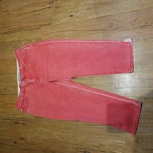 Chico Platinum denim excellent preowned condition sz 10 coral
